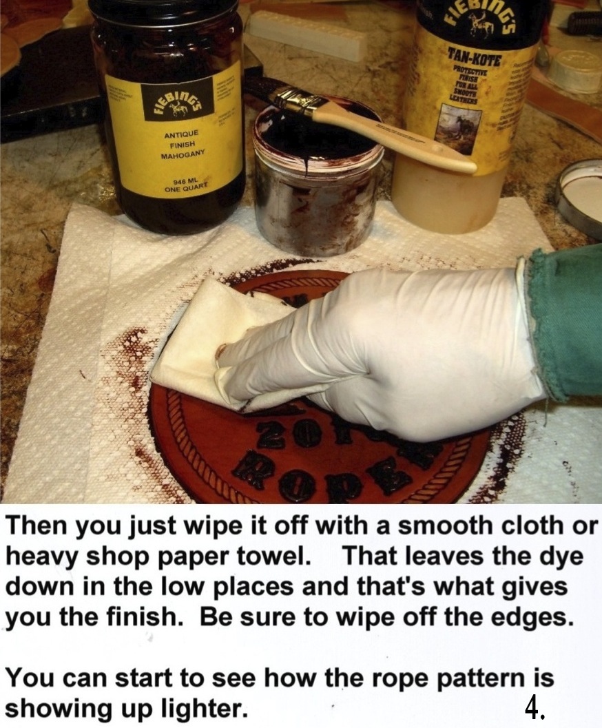 Sealing Leather After Dyeing? How Do I Do That?